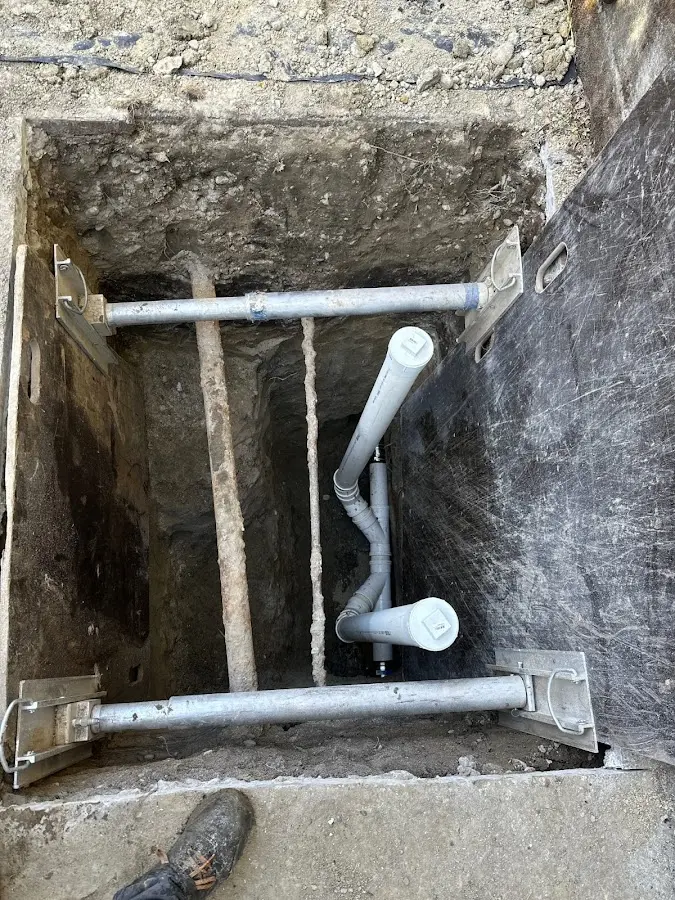 Experienced plumber completing Gas Line Repair work in Chatfield
